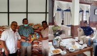 Peringatan HUT SMSI, Erzaldi Rosman dan Dodot Sumbang 1,5 Ton Beras 5 IMG 20220311 110246