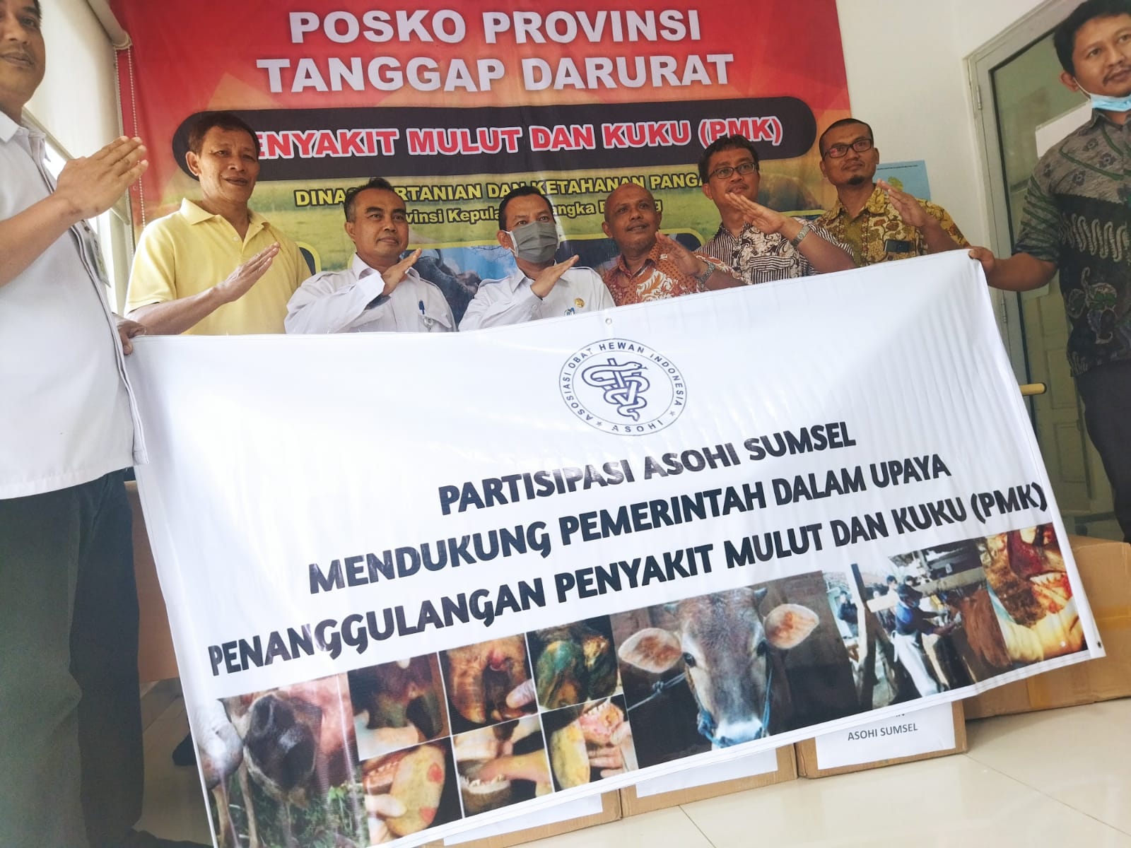 ASOHI Salurkan Bantuan Cegah Penyebaran PMK 2 IMG 20220707 WA0001