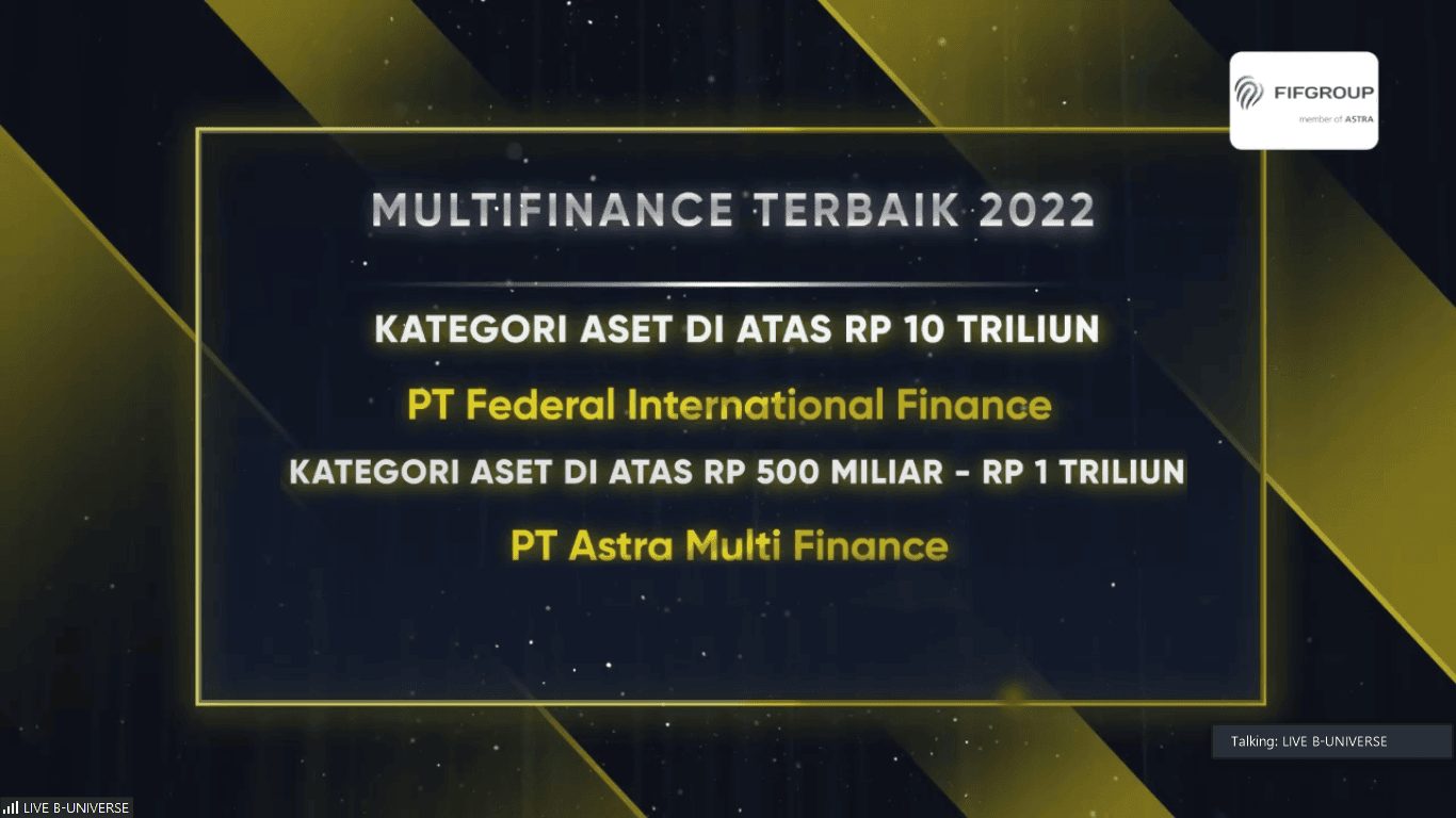 FIFGROUP Raih Dua Penghargaan dari Majalah Investor 3 Foto 1 1