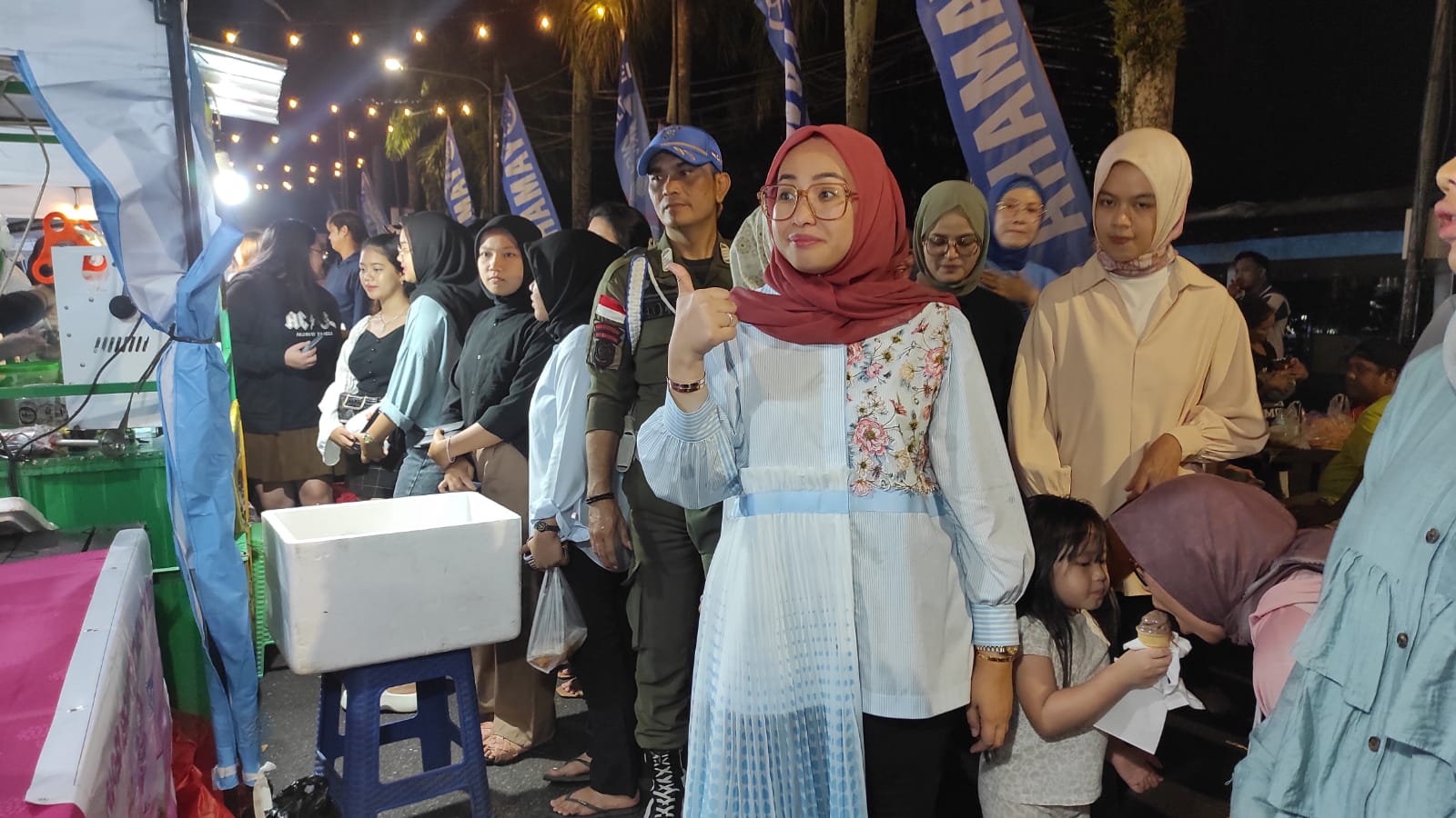Monica Haprinda Buka Food Milenial Festival di Taman Sari Pangkalpinang 2 IMG 20230301 WA0055
