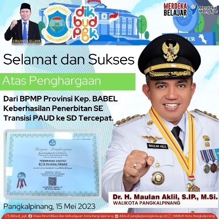 Pemkot Pangkalpinang Terima Penghargaan dari Balai Penjamin Mutu Pendidikan 1 IMG 20230519 WA0001 1