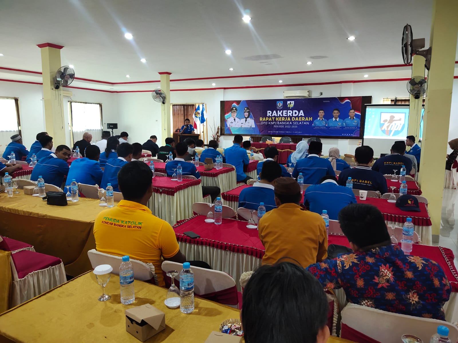 Bupati Riza Herdavid Hadiri Rakerda DPD KNPI Bangka Selatan Periode 2022-2025 3 IMG 20230617 WA0025