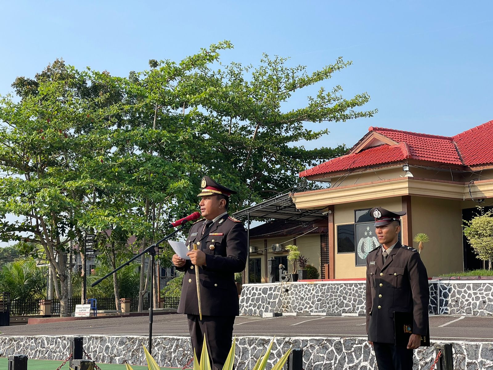 Kapolres Bangka Selatan Pimpin Upacara Hari Sumpah Pemuda ke-95 2 IMG 20231028 WA0007