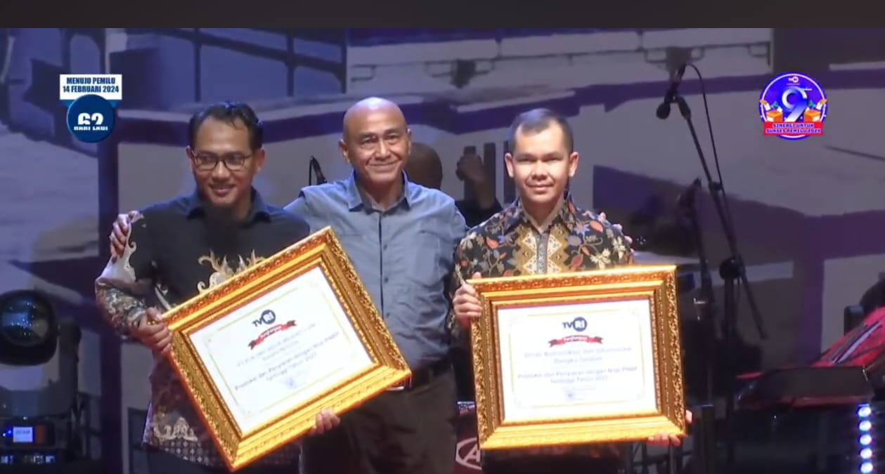 Diskominfo Bangka Selatan Raih Penghargaan dari TVRI Bangka Belitung 2 IMG 20231215 WA0026