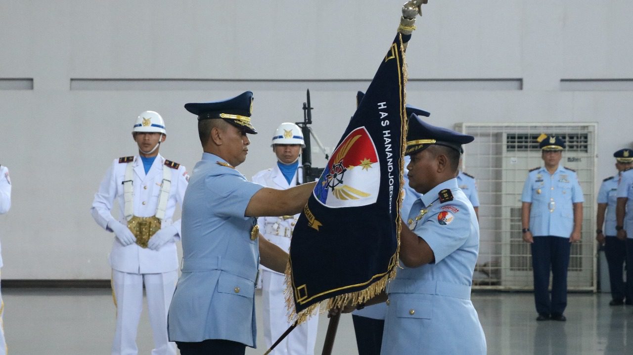 Marsda TNI Mohammad Nurdin Pimpin Sertijab Danlanud HAS Hanandjoeddin Belitung 3 IMG 20240108 WA0020