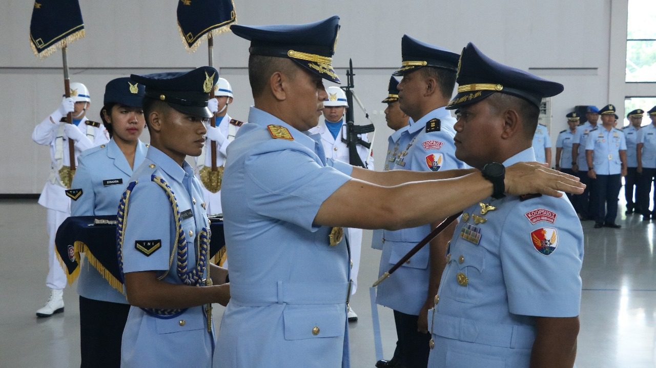 Marsda TNI Mohammad Nurdin Pimpin Sertijab Danlanud HAS Hanandjoeddin Belitung 2 IMG 20240108 WA0023