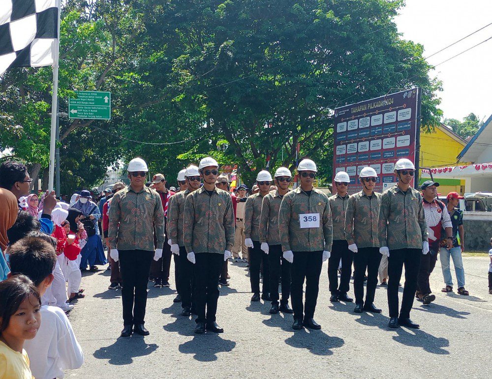 Tim Gerak Jalan PT Timah Raih Juara Pertama Lomba HUT ke-79 RI di Bangka Barat 1 1000135935