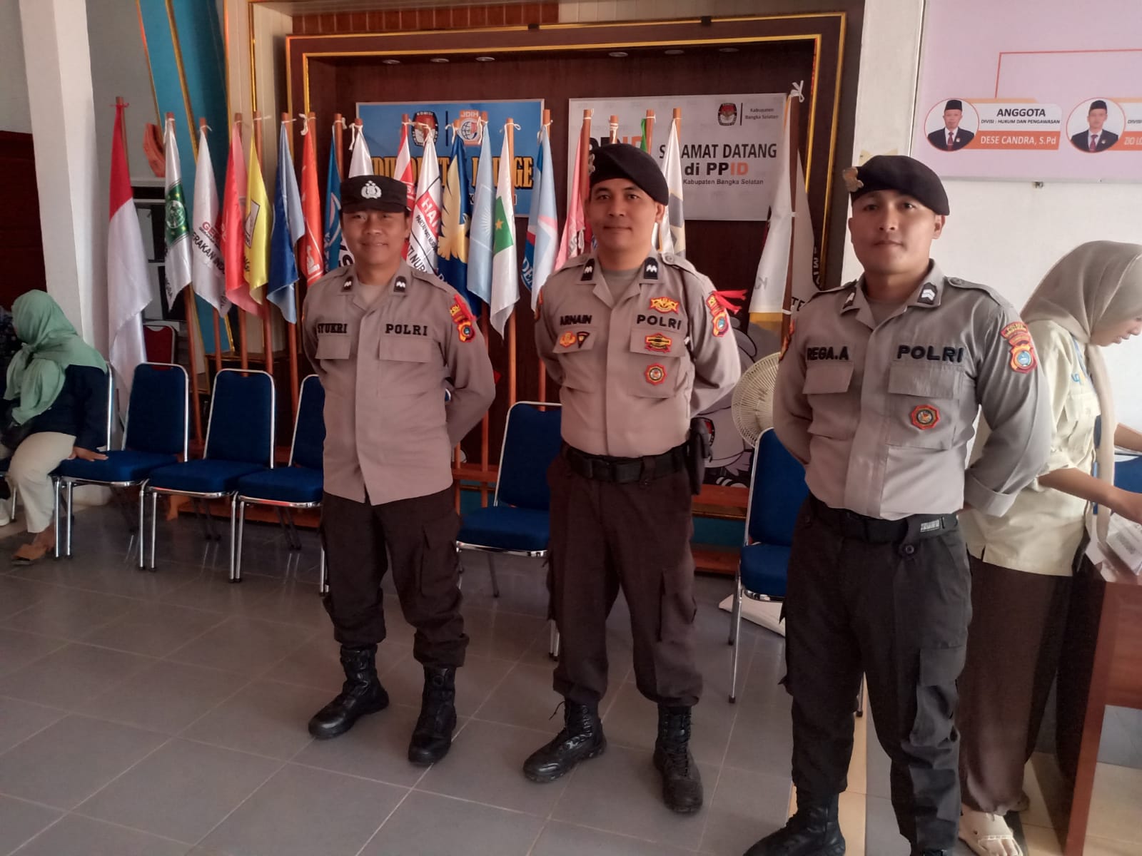 Pilkada 2024: Polres Bangka Selatan Patroli di Kantor KPU 1 IMG 20240827 WA0014