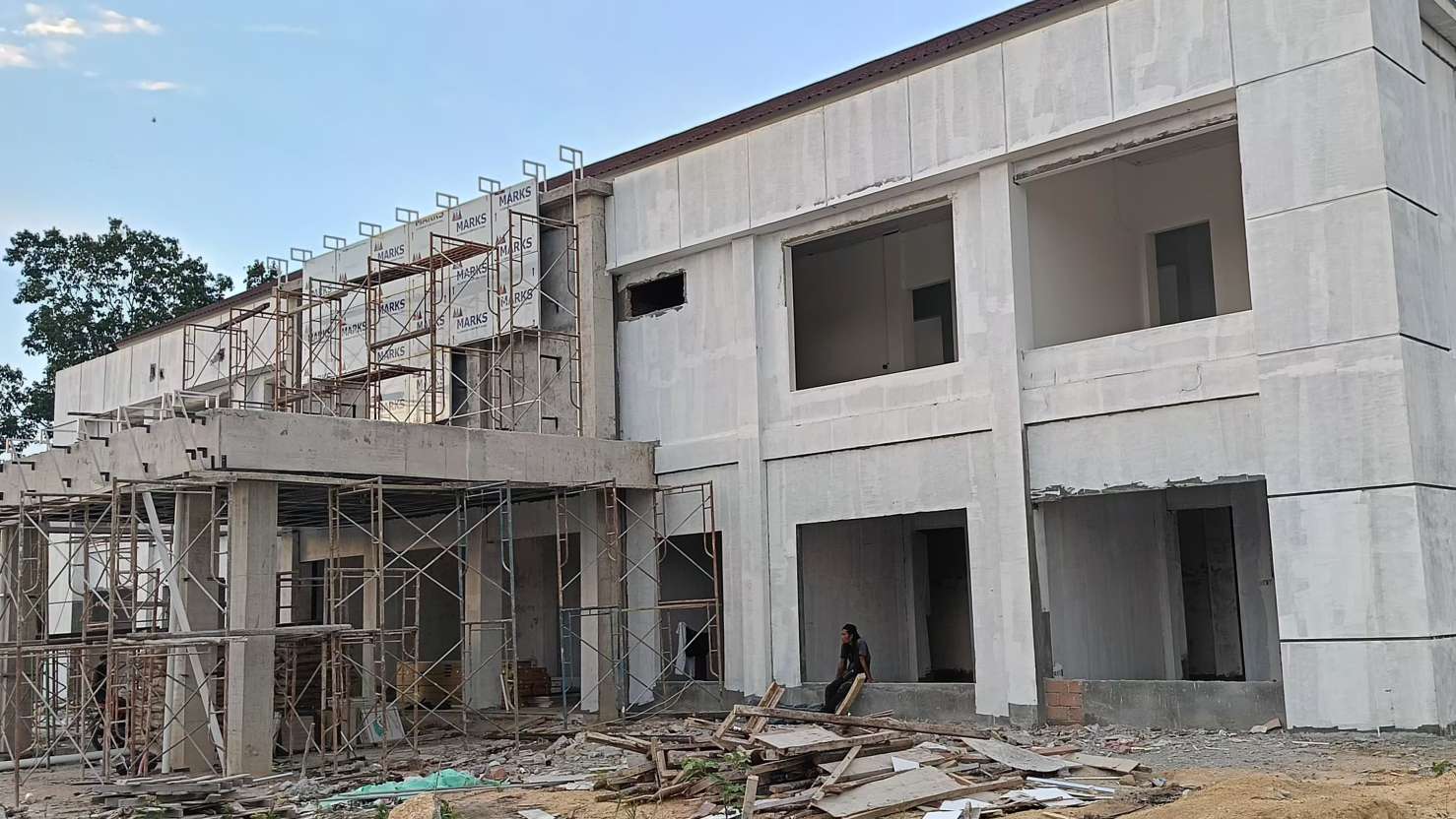 Lebih Cepat dari Rencana, Progres Pembangunan Kantor Polsek Toboali Capai 78,1 Persen 2 1000169032