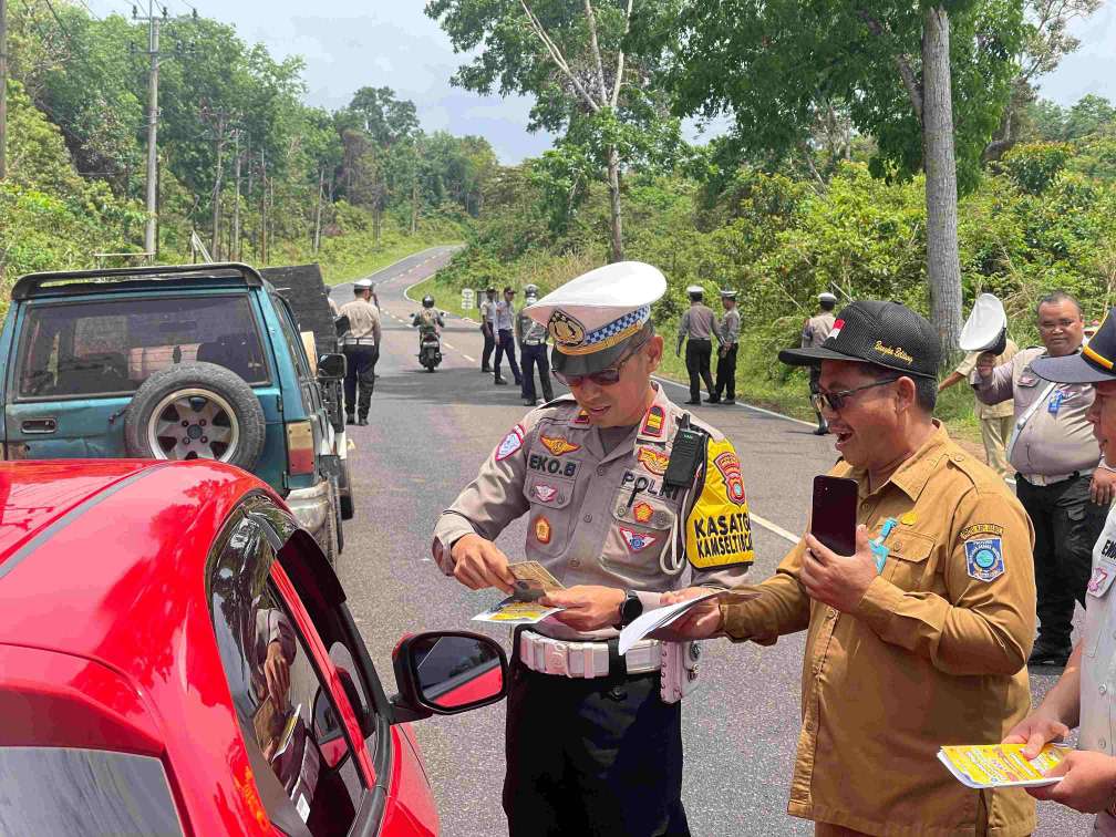 Operasi Zebra Menumbing 2024 di Bangka Selatan, 17 Tilang Dikeluarkan 2 1000184297