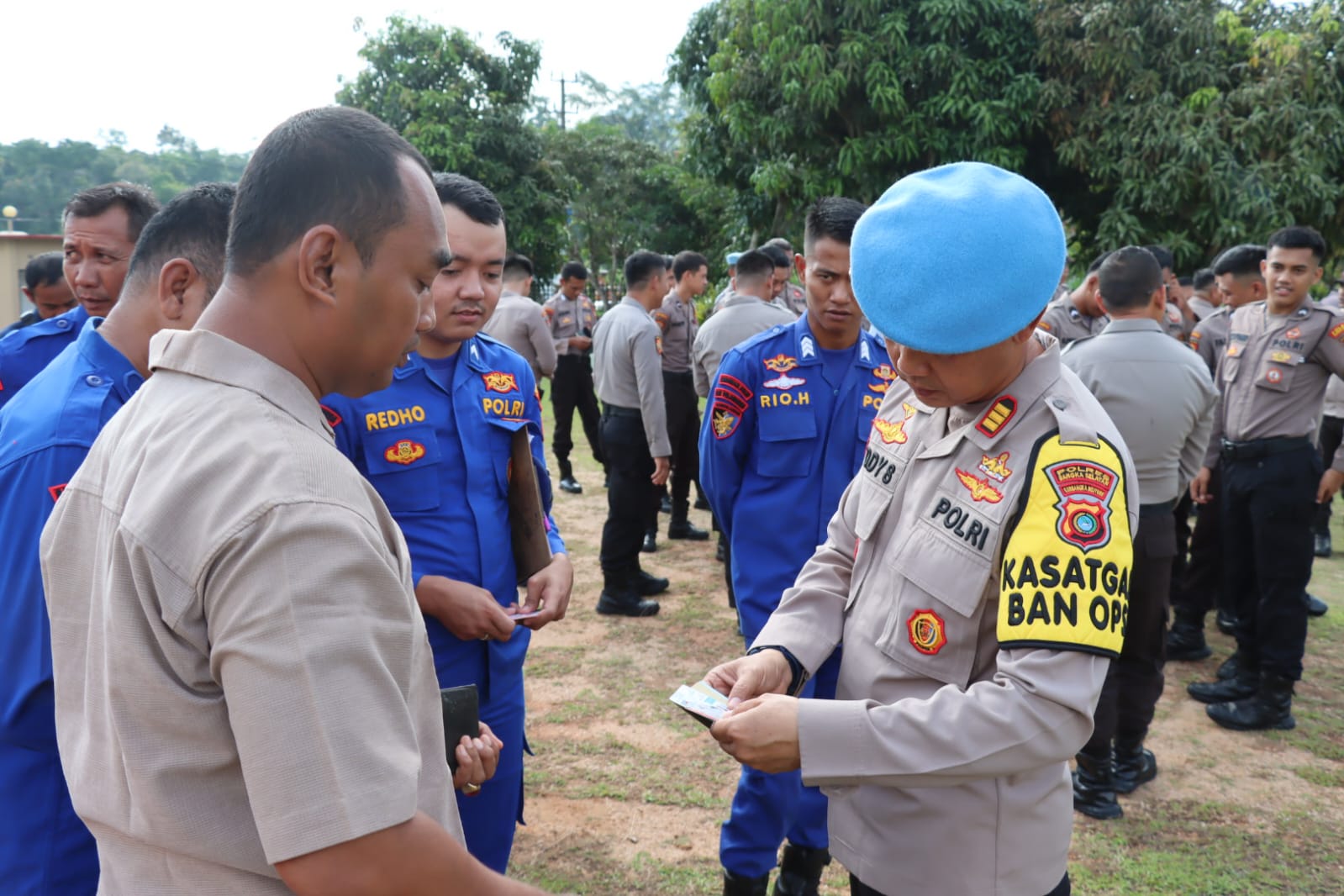 Propam Polda Bangka Belitung Gelar Gaktibplin di Polres Bangka Selatan 2 1000185273