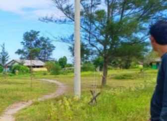 Penataan Landscape DTW Pantai Lampu. Sumber foto: LHP BPK RI atas LKPD Kabupaten Bangka Selatan Tahun Anggaran 2023.