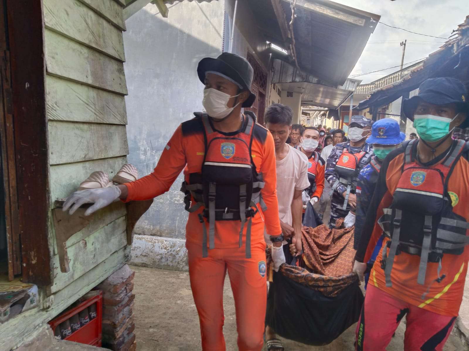 Tim SAR Gabungan Temukan Nelayan Toboali dalam Keadaan Meninggal Dunia 2 Sumber foto: Basarnas Babel.