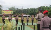 Kapolres Bangka Selatan Ingatkan Tanggung Jawab Usai 36 Personel Naik Pangkat 6 IMG 20250630 WA0017