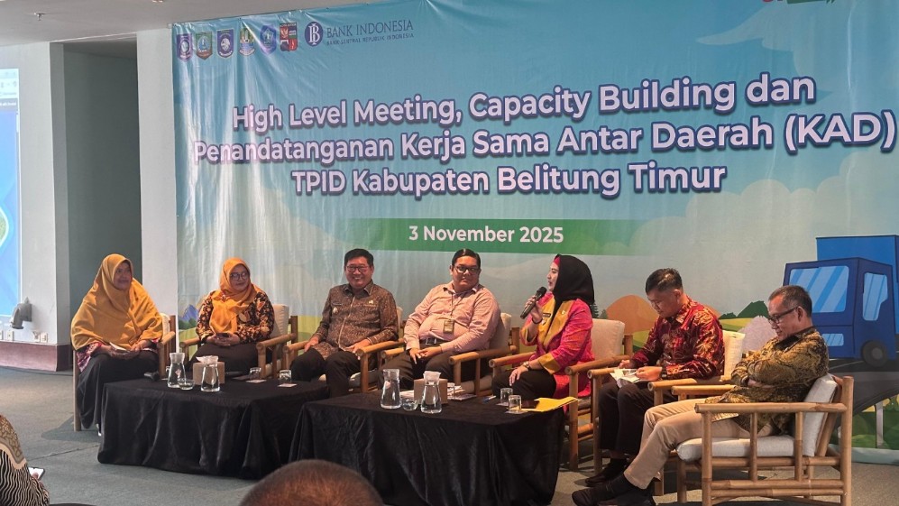 Wabup Bangka Selatan Hadiri High Level Meeting TPID di Belitung 2 Sumber foto: Pemkab Bangka Selatan.