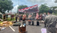 Pemusnahan Barang Bukti di Kejari Bangka Selatan, Bupati Komitmen Penegakan Hukum 7 bahana3