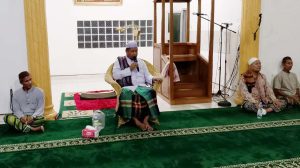 KH. Safrullah Miftah saat memberi bimbingan dalam rangka kunjungan dakwah di Kota Toboali Kabupaten Bangka Selatan pada 8 - 12 Juni 2026. Kredit foto: istimewa.