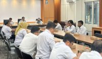 Suasana Rapat Exit Meeting Pengawasan BPK terkait Dana BOS Pendidikan di Ruang Rapat APIP Inspektorat Daerah Babel, Rabu (30/9/2026). (Foto: Humas ITDA)