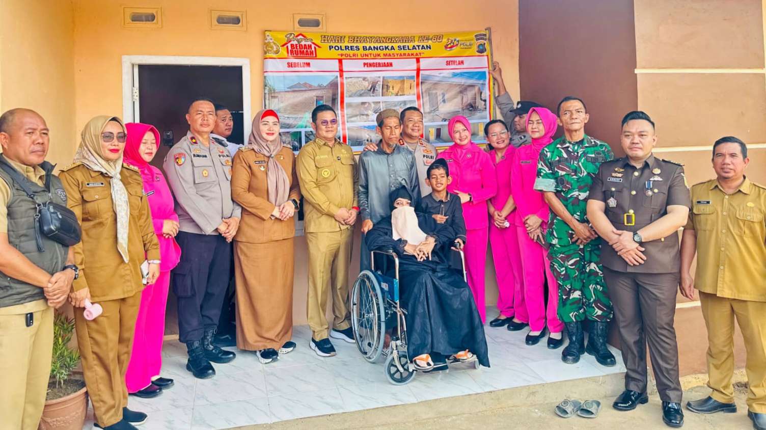 Bedah Rumah Polres Bangka Selatan, Marbot Idris Dapat Rumah 3 Kamar di Hari Bhayangkara ke-80 1 Compress 20261003 075854 4517